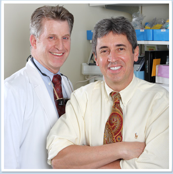 Dr. Woody Wooddell and Dr. Joe Passaro 