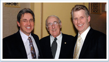 Dr. Joe Passaro and Dr. Woody Wooddell with Dr. Jack Turbyfill